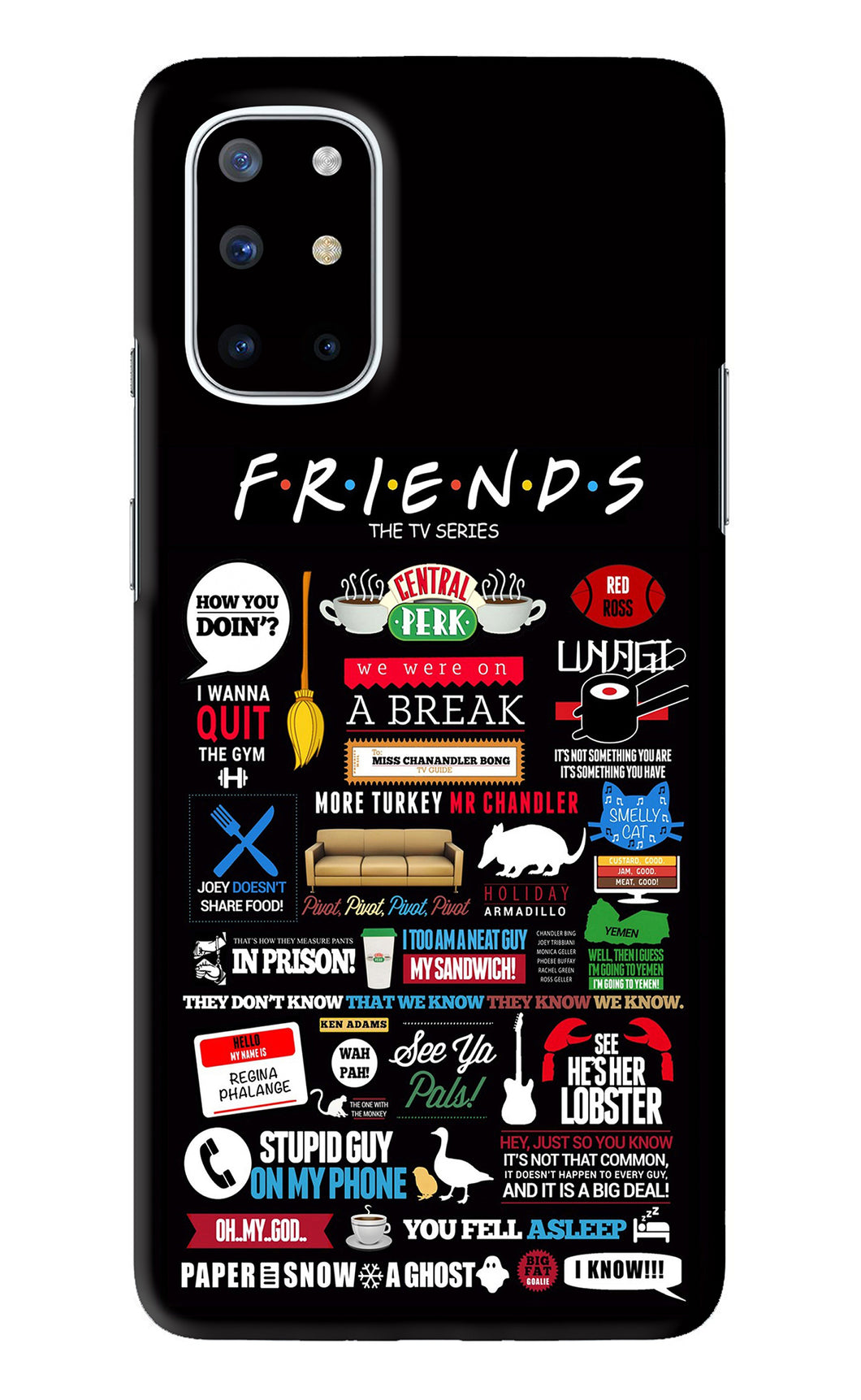 FRIENDS OnePlus 8T Back Skin Wrap