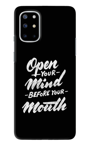 Open Your Mind Before Your Mouth OnePlus 8T Back Skin Wrap