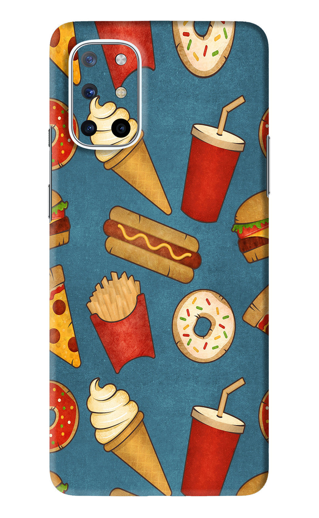 Foodie OnePlus 8T Back Skin Wrap