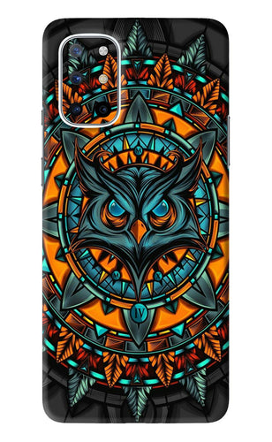 Angry Owl Art OnePlus 8T Back Skin Wrap