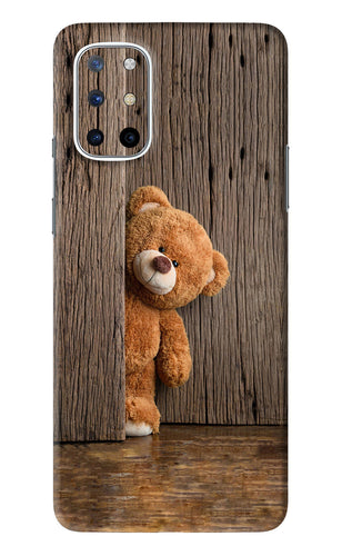 Teddy Wooden OnePlus 8T Back Skin Wrap