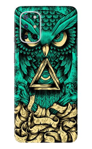 Green Owl OnePlus 8T Back Skin Wrap