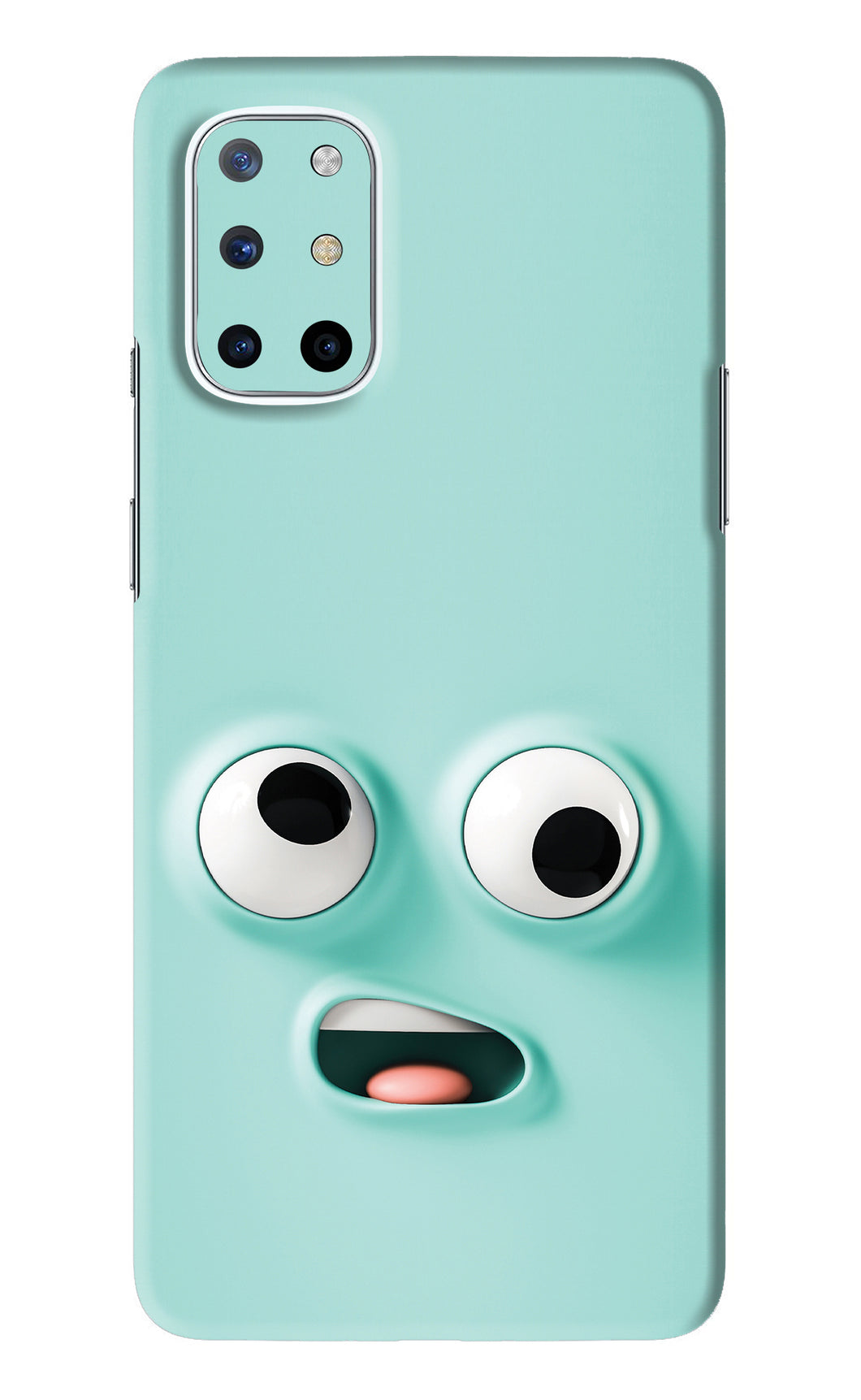 Silly Face Cartoon OnePlus 8T Back Skin Wrap