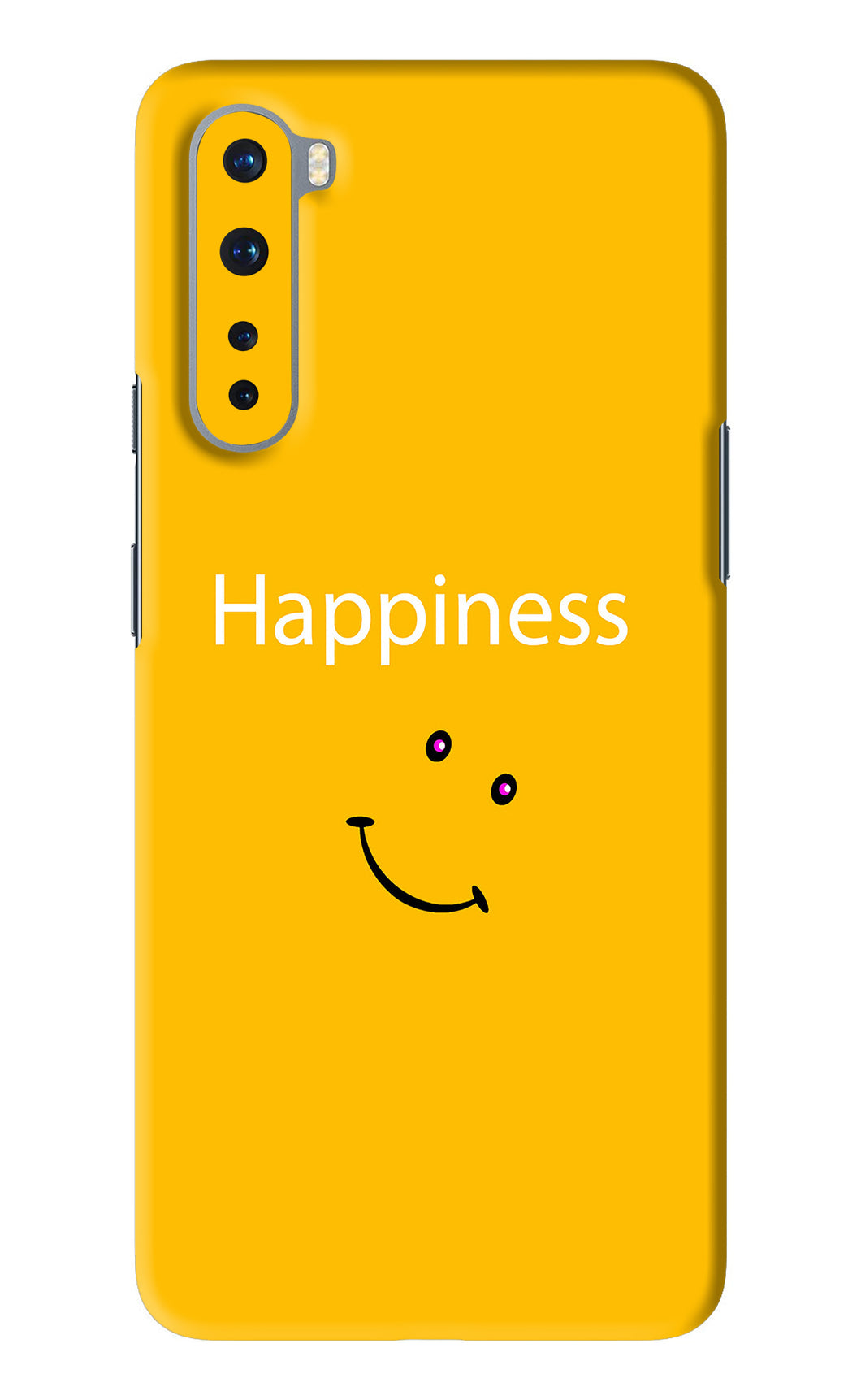Happiness With Smiley OnePlus Nord Back Skin Wrap
