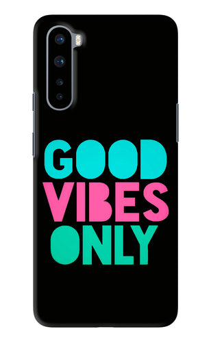 Quote Good Vibes Only OnePlus Nord Back Skin Wrap