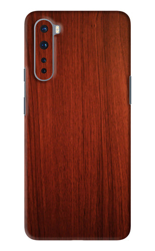 Wooden Plain Pattern OnePlus Nord Back Skin Wrap