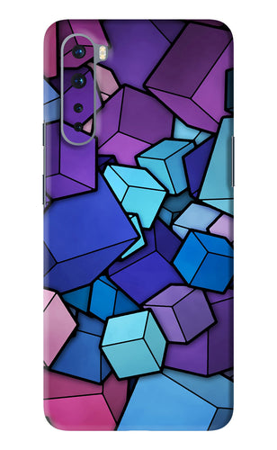 Cubic Abstract OnePlus Nord Back Skin Wrap
