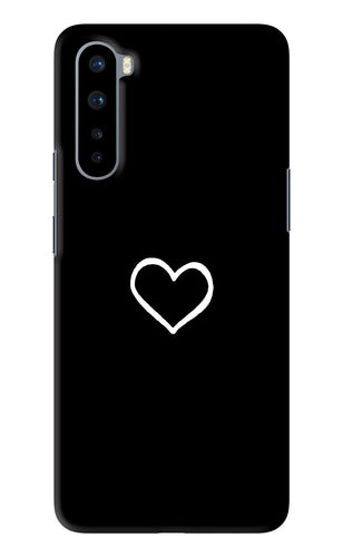 Heart OnePlus Nord Back Skin Wrap