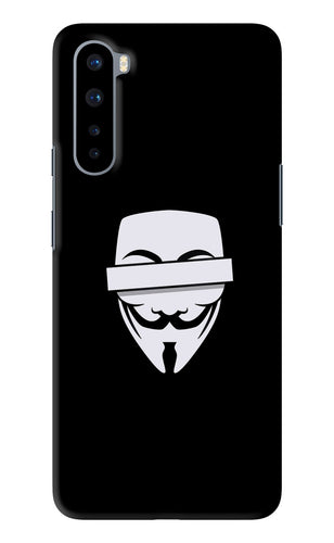Anonymous Face OnePlus Nord Back Skin Wrap