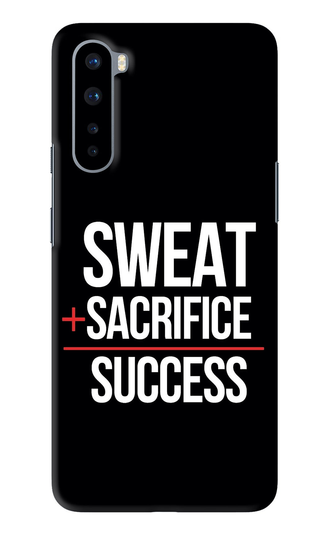 Sweat Sacrifice Success OnePlus Nord Back Skin Wrap