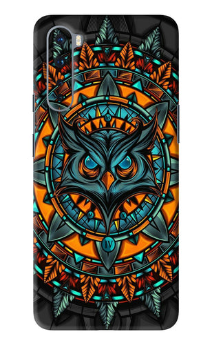 Angry Owl Art OnePlus Nord Back Skin Wrap