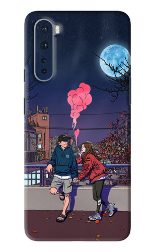 Chilling Couple OnePlus Nord Back Skin Wrap