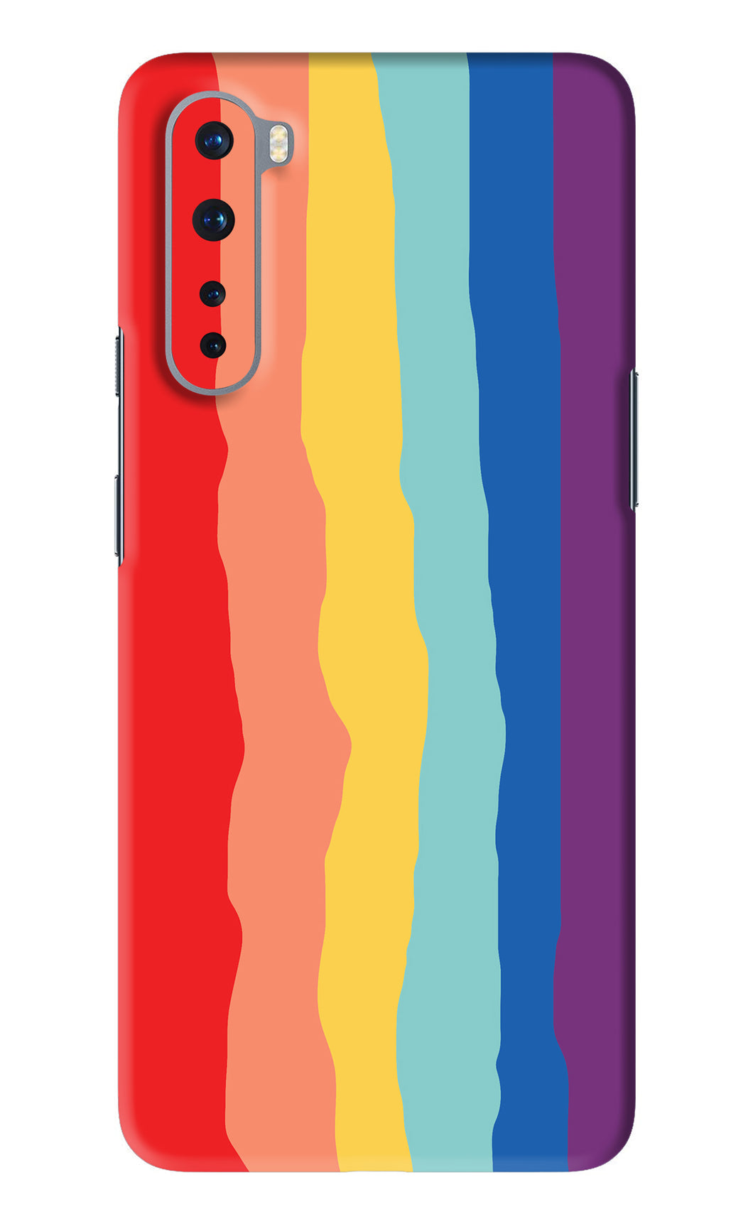 Rainbow OnePlus Nord Back Skin Wrap
