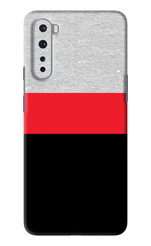 Tri Color Pattern OnePlus Nord Back Skin Wrap