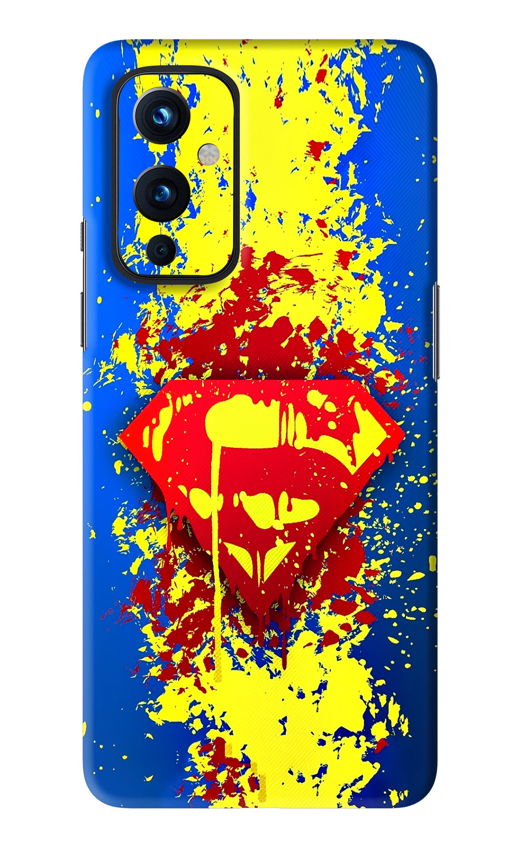 Superman logo OnePlus 9 Back Skin Wrap