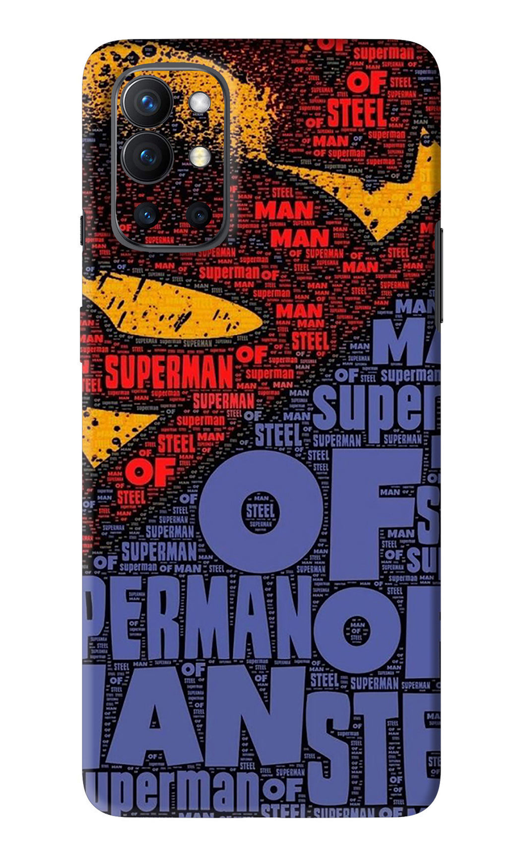 Superman OnePlus 9R Back Skin Wrap