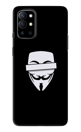 Anonymous Face OnePlus 9R Back Skin Wrap