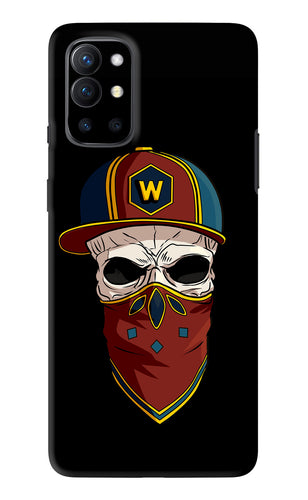 Skull OnePlus 9R Back Skin Wrap