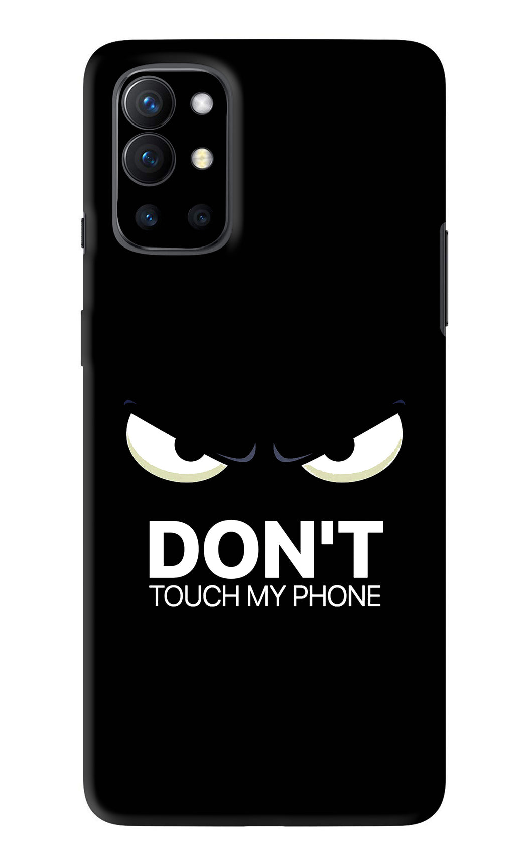 Don'T Touch My Phone OnePlus 9R Back Skin Wrap