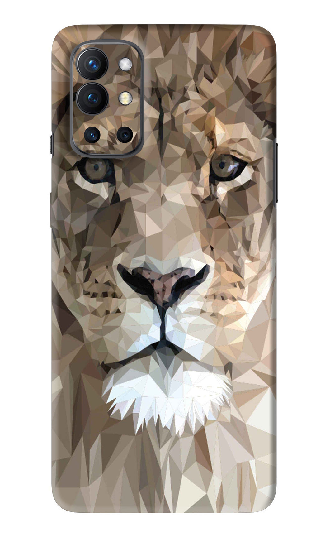 Lion Art OnePlus 9R Back Skin Wrap