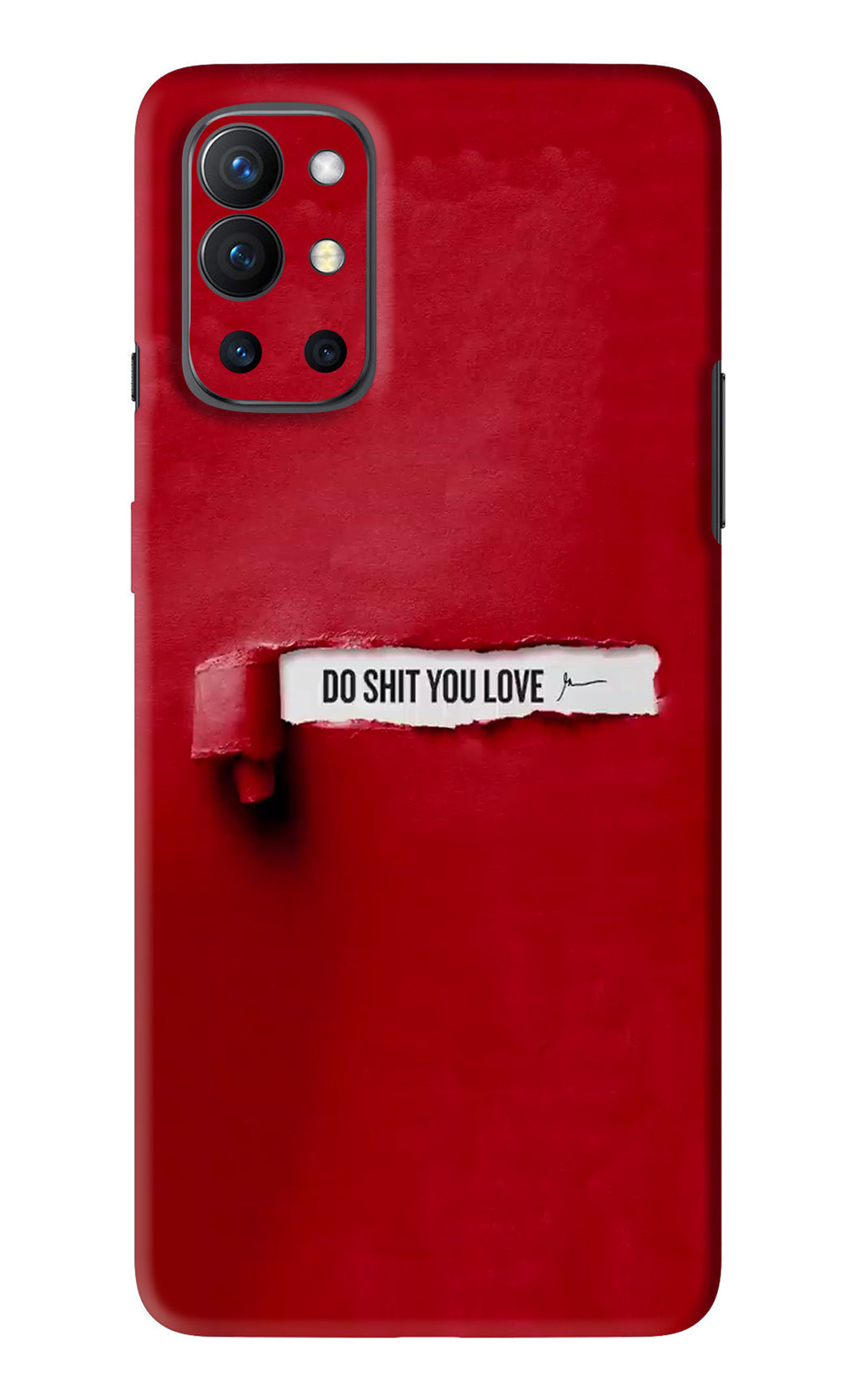 Do Shit You Love OnePlus 9R Back Skin Wrap