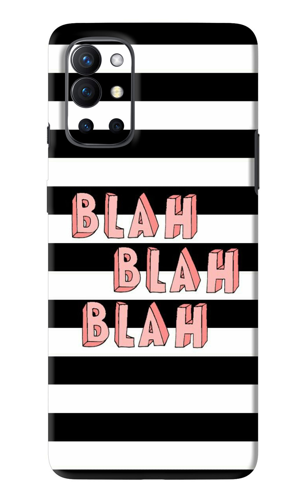 Blah Blah Blah OnePlus 9R Back Skin Wrap