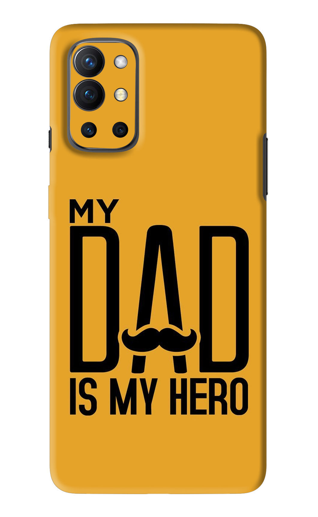 My Dad Is My Hero OnePlus 9R Back Skin Wrap