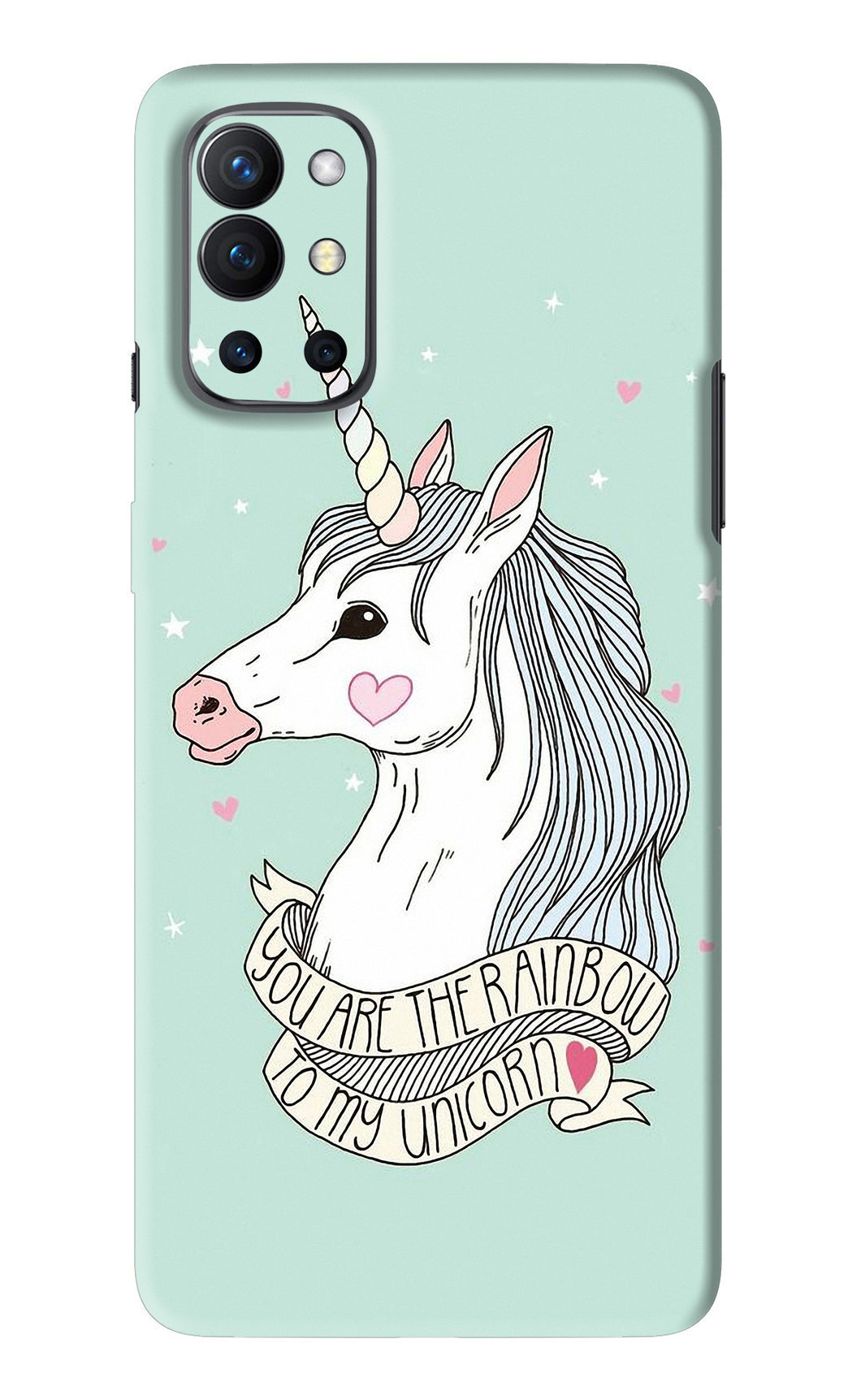 Unicorn Wallpaper OnePlus 9R Back Skin Wrap