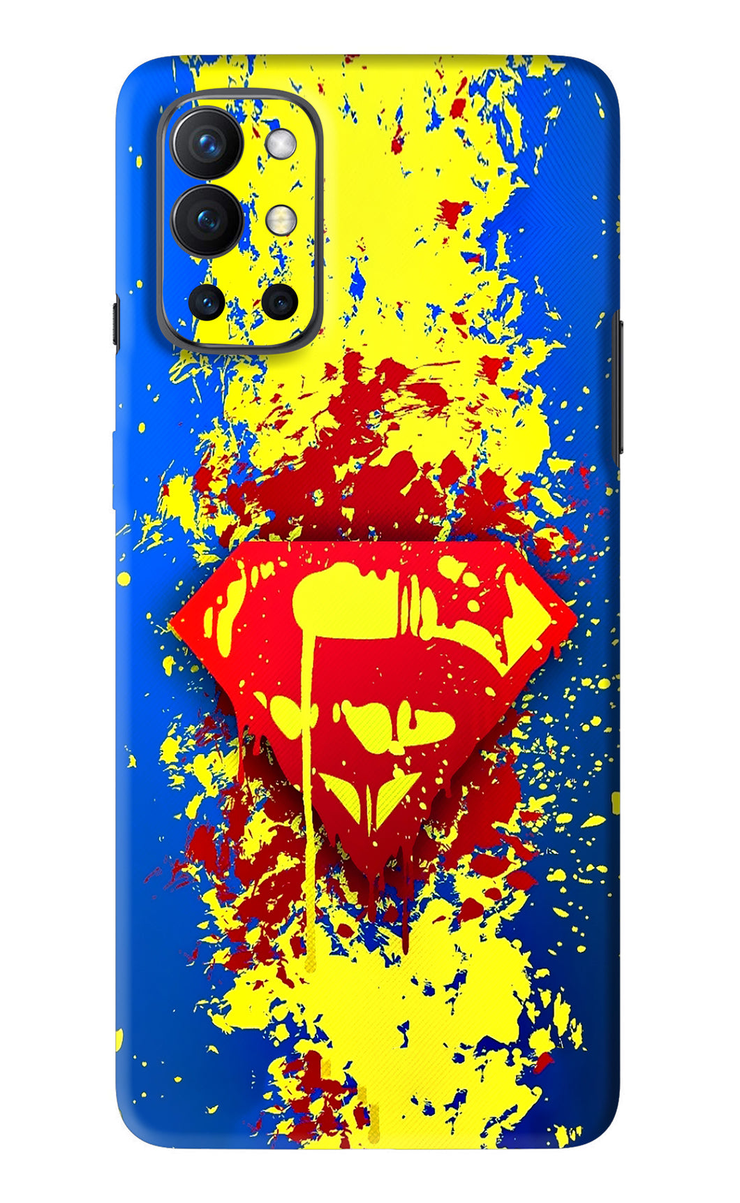 Superman logo OnePlus 9R Back Skin Wrap