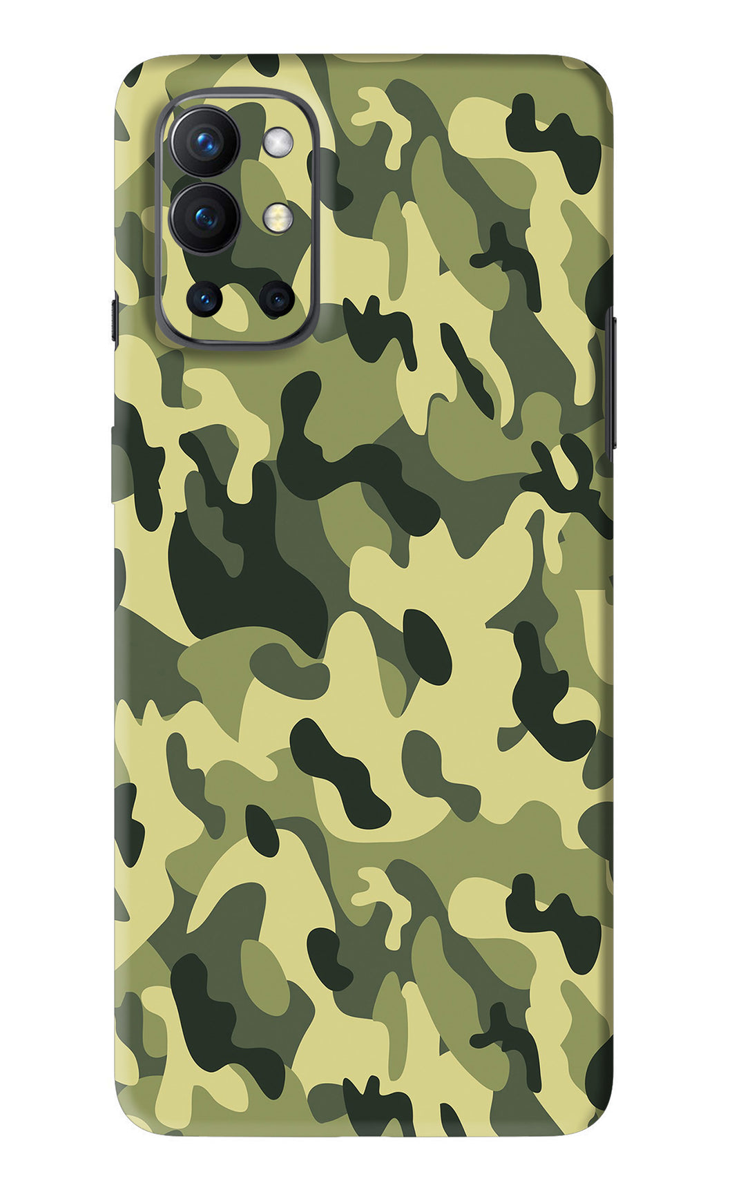 Camouflage OnePlus 9R Back Skin Wrap