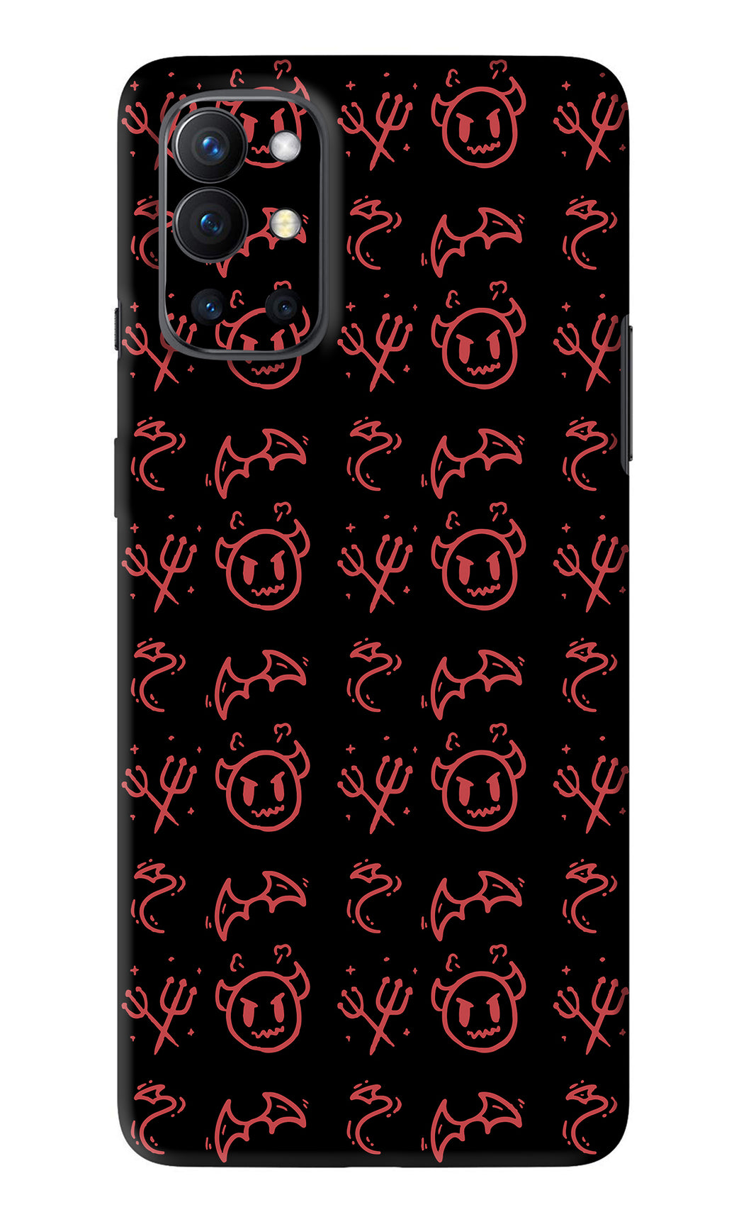 Devil OnePlus 9R Back Skin Wrap