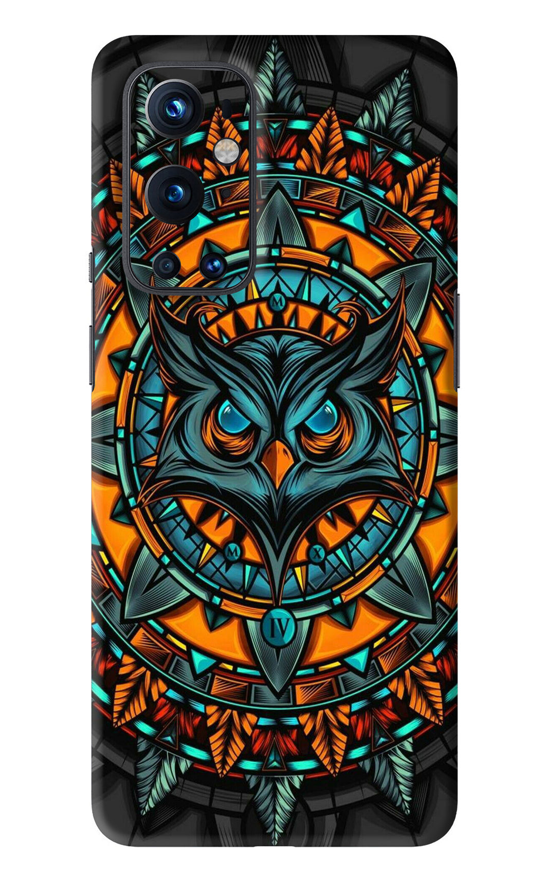 Angry Owl Art OnePlus 9 Pro Back Skin Wrap