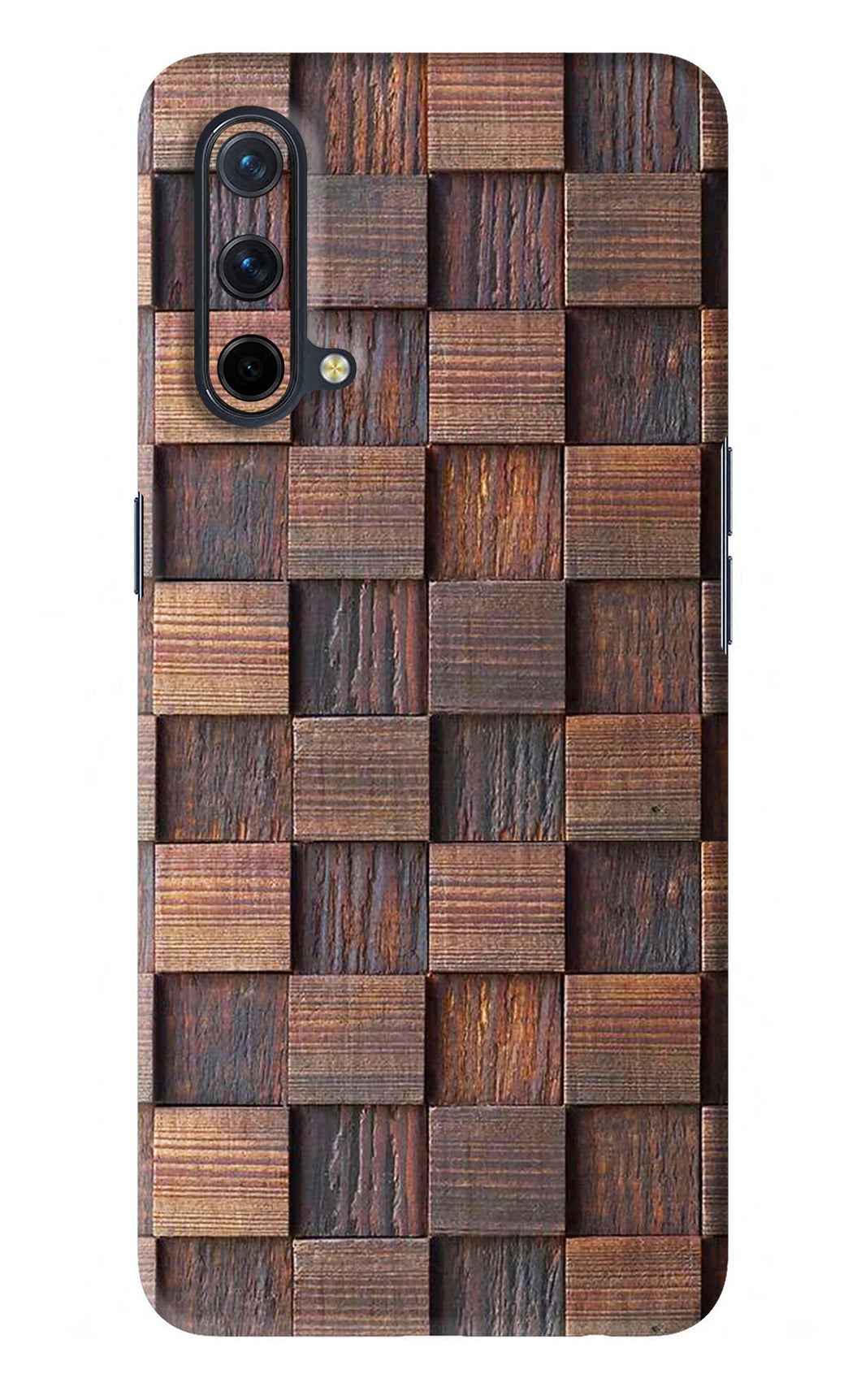 Wooden Cube Design OnePlus Nord CE 5G Back Skin Wrap
