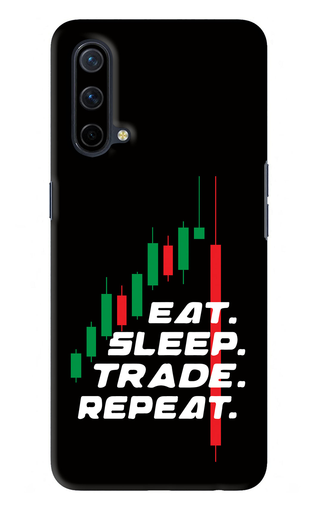 Eat Sleep Trade Repeat OnePlus Nord CE 5G Back Skin Wrap