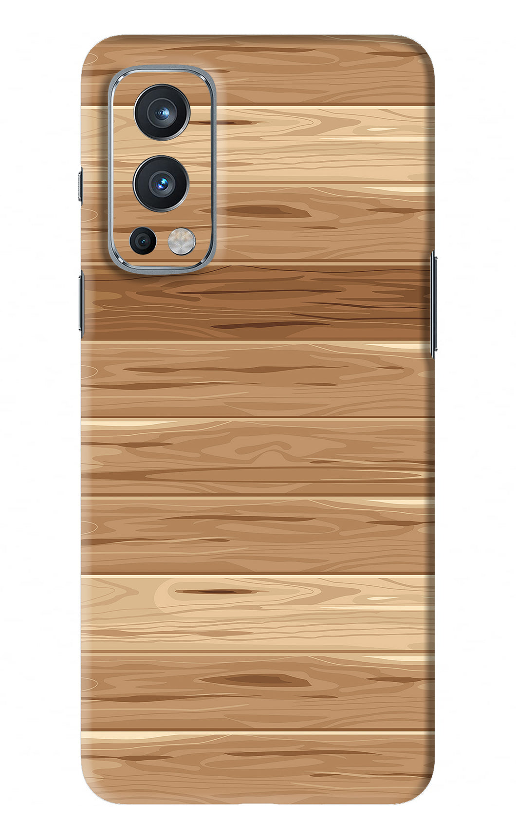 Wooden Vector Oneplus Nord 2 Back Skin Wrap