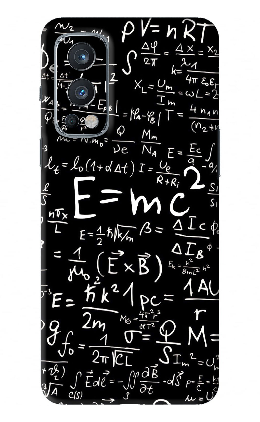 Physics Albert Einstein Formula Oneplus Nord 2 Back Skin Wrap
