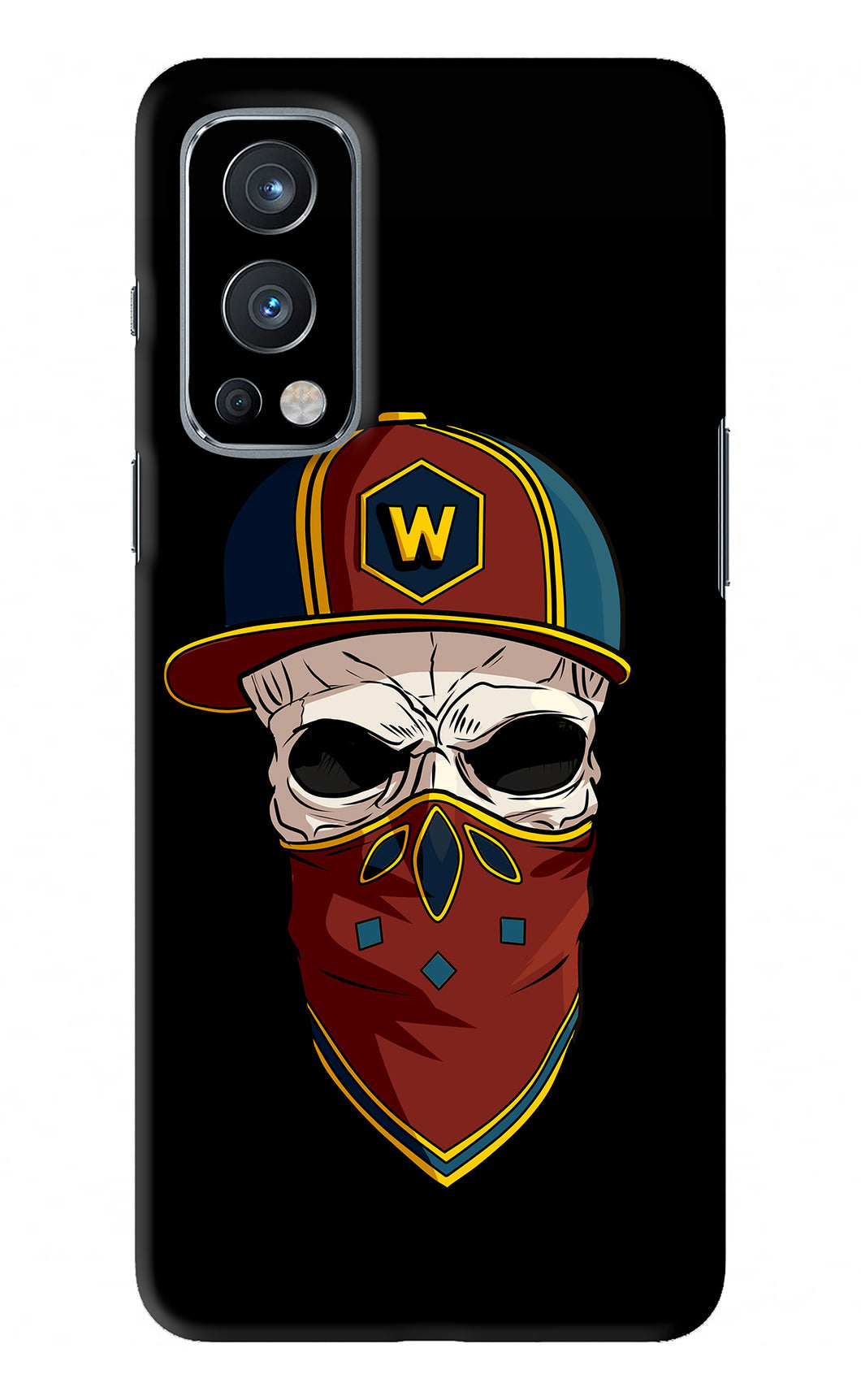 Skull Oneplus Nord 2 Back Skin Wrap