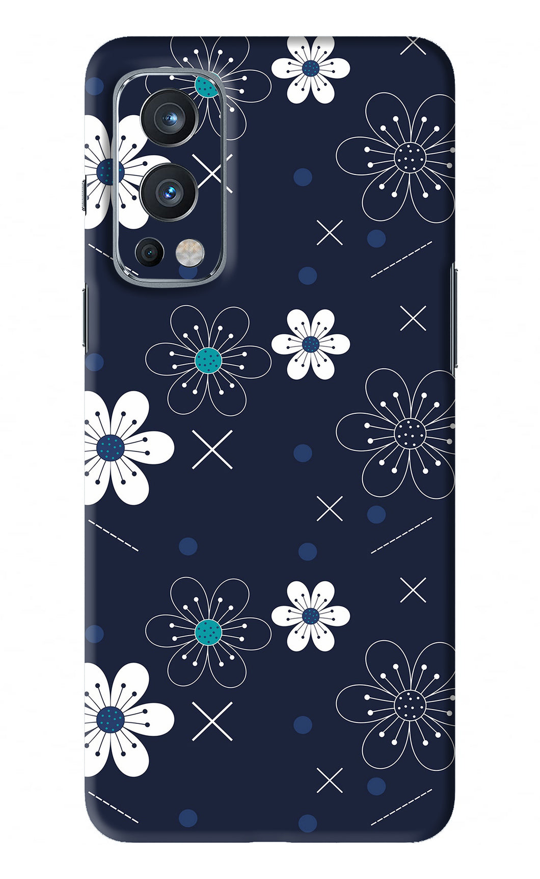 Flowers 4 Oneplus Nord 2 Back Skin Wrap