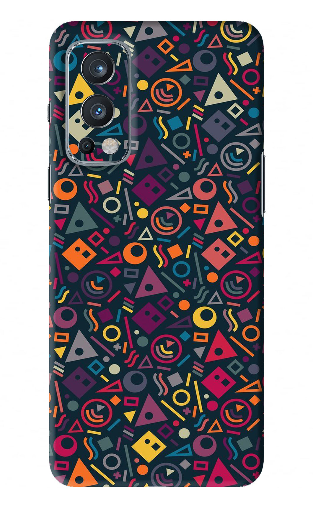 Geometric Abstract Oneplus Nord 2 Back Skin Wrap