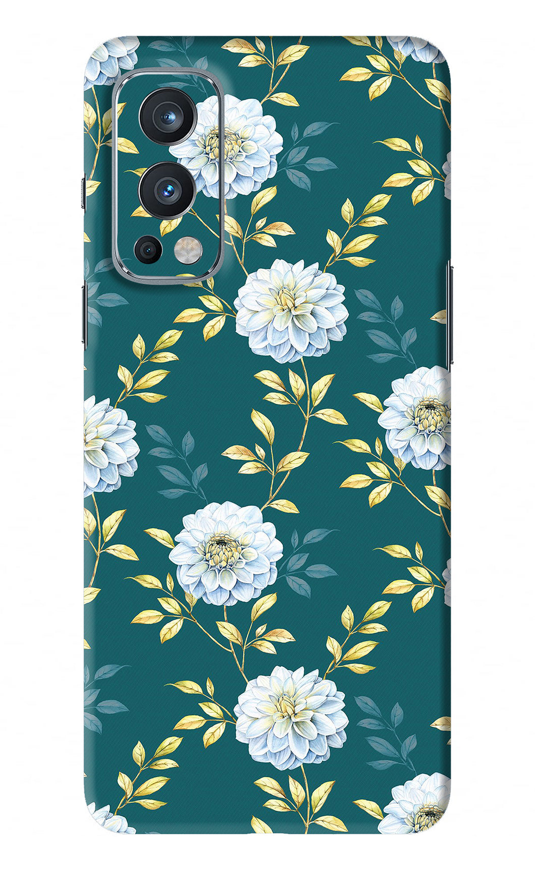 Flowers 5 Oneplus Nord 2 Back Skin Wrap