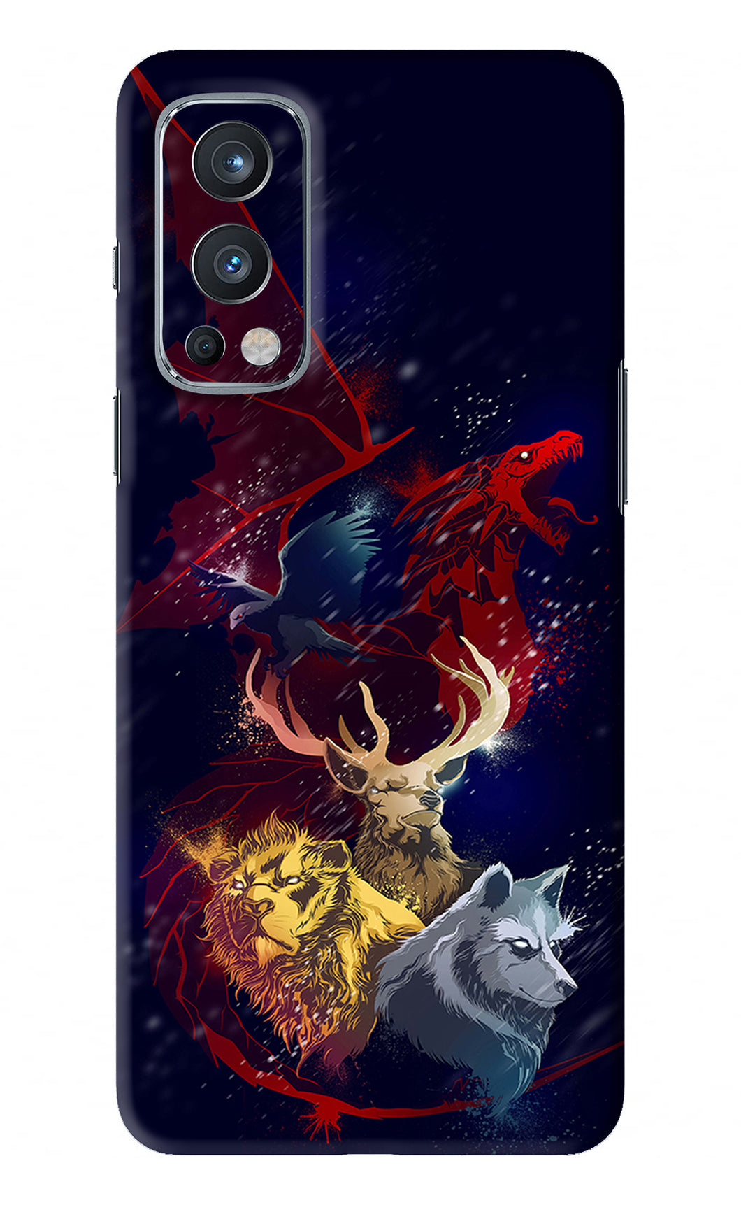 Game Of Thrones Oneplus Nord 2 Back Skin Wrap