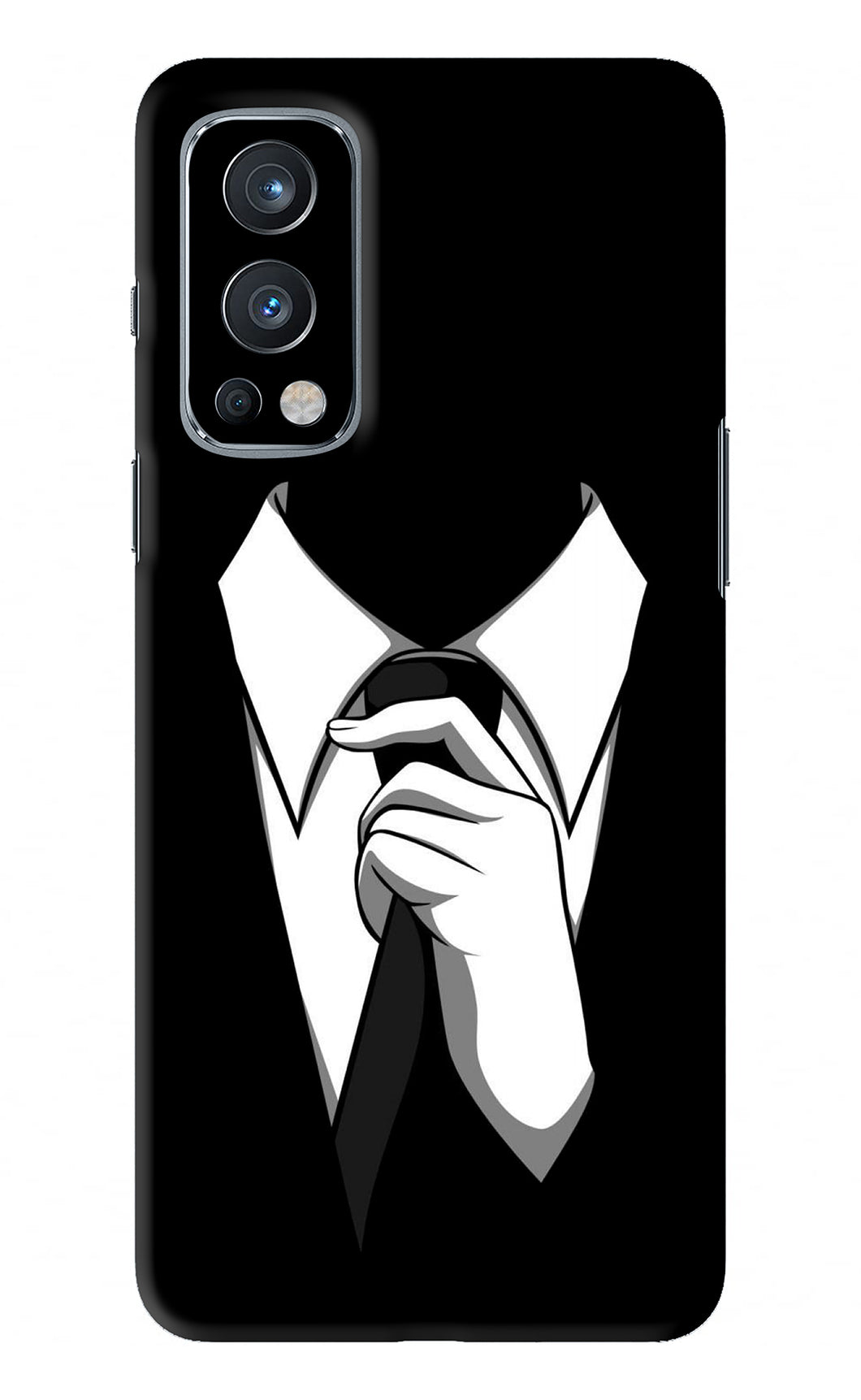 Black Tie Oneplus Nord 2 Back Skin Wrap