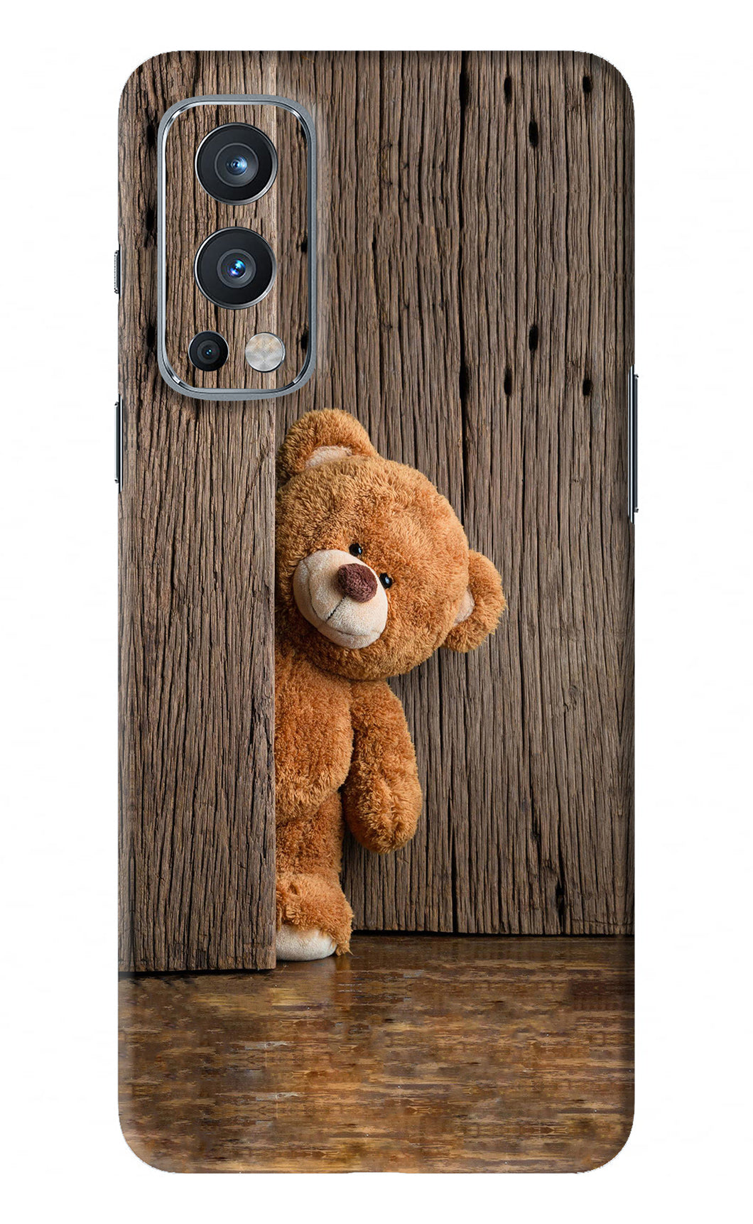 Teddy Wooden Oneplus Nord 2 Back Skin Wrap