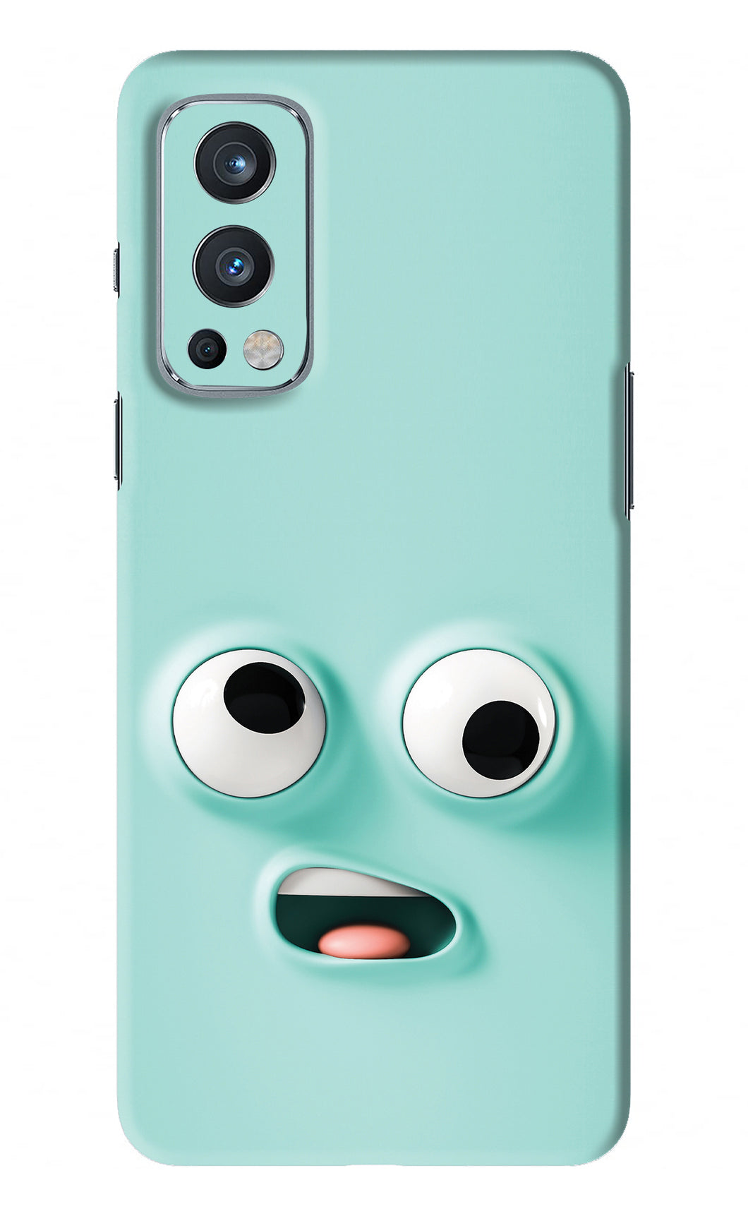 Silly Face Cartoon Oneplus Nord 2 Back Skin Wrap