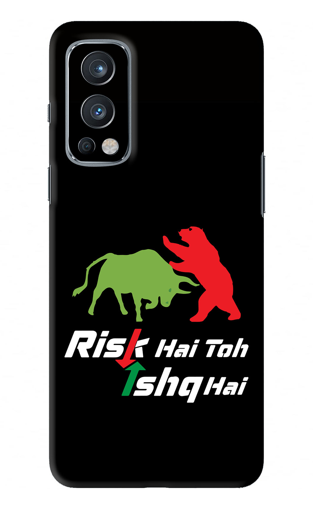 Risk Hai Toh Ishq Hai Oneplus Nord 2 Back Skin Wrap