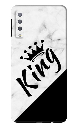 King Samsung Galaxy A7 2018 Back Skin Wrap