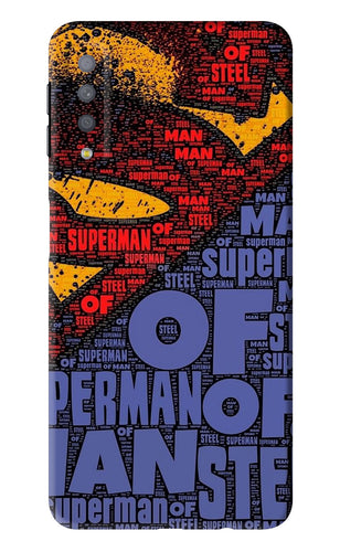 Superman Samsung Galaxy A7 2018 Back Skin Wrap