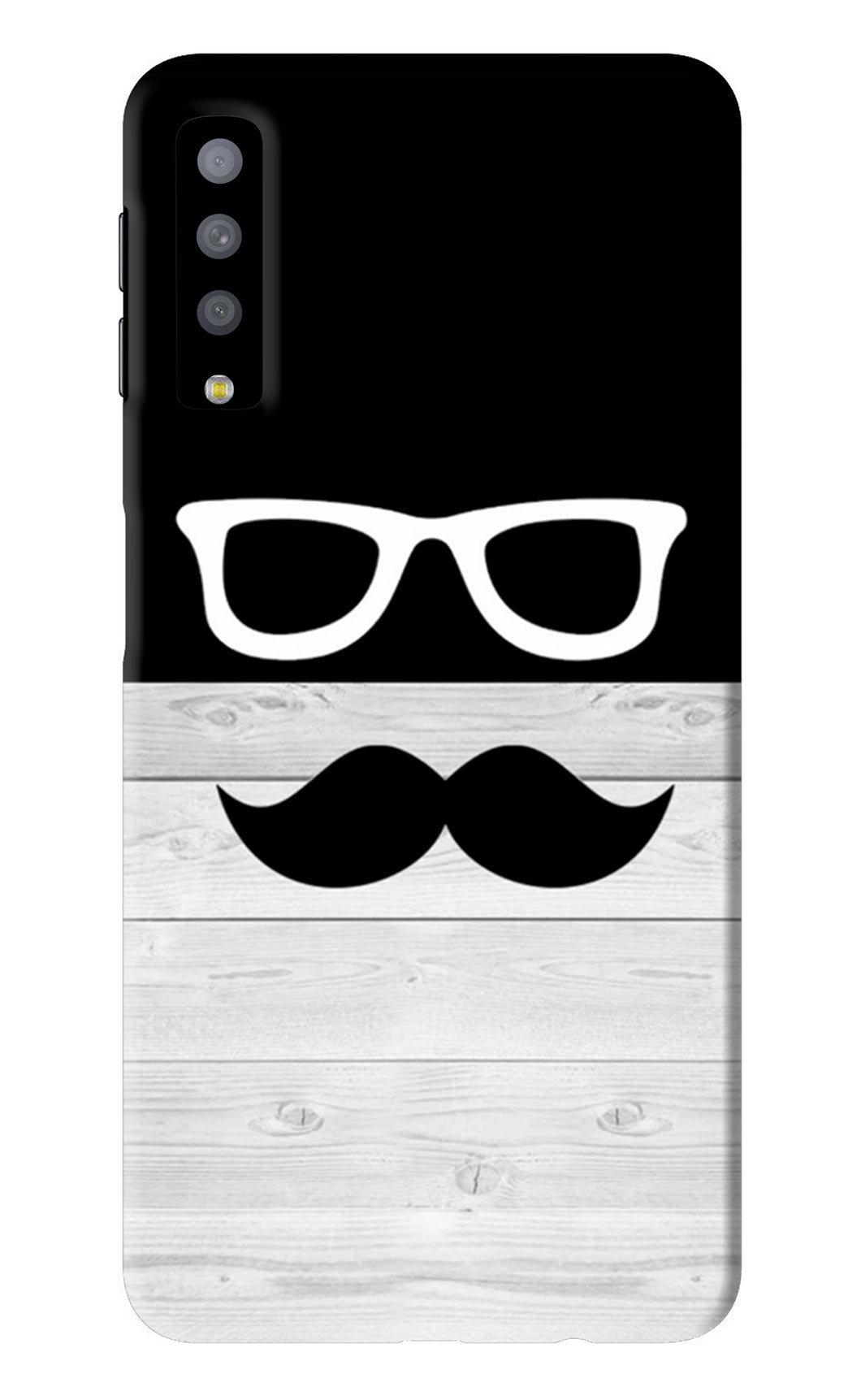 Mustache Samsung Galaxy A7 2018 Back Skin Wrap