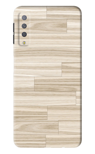 Wooden Art Texture Samsung Galaxy A7 2018 Back Skin Wrap