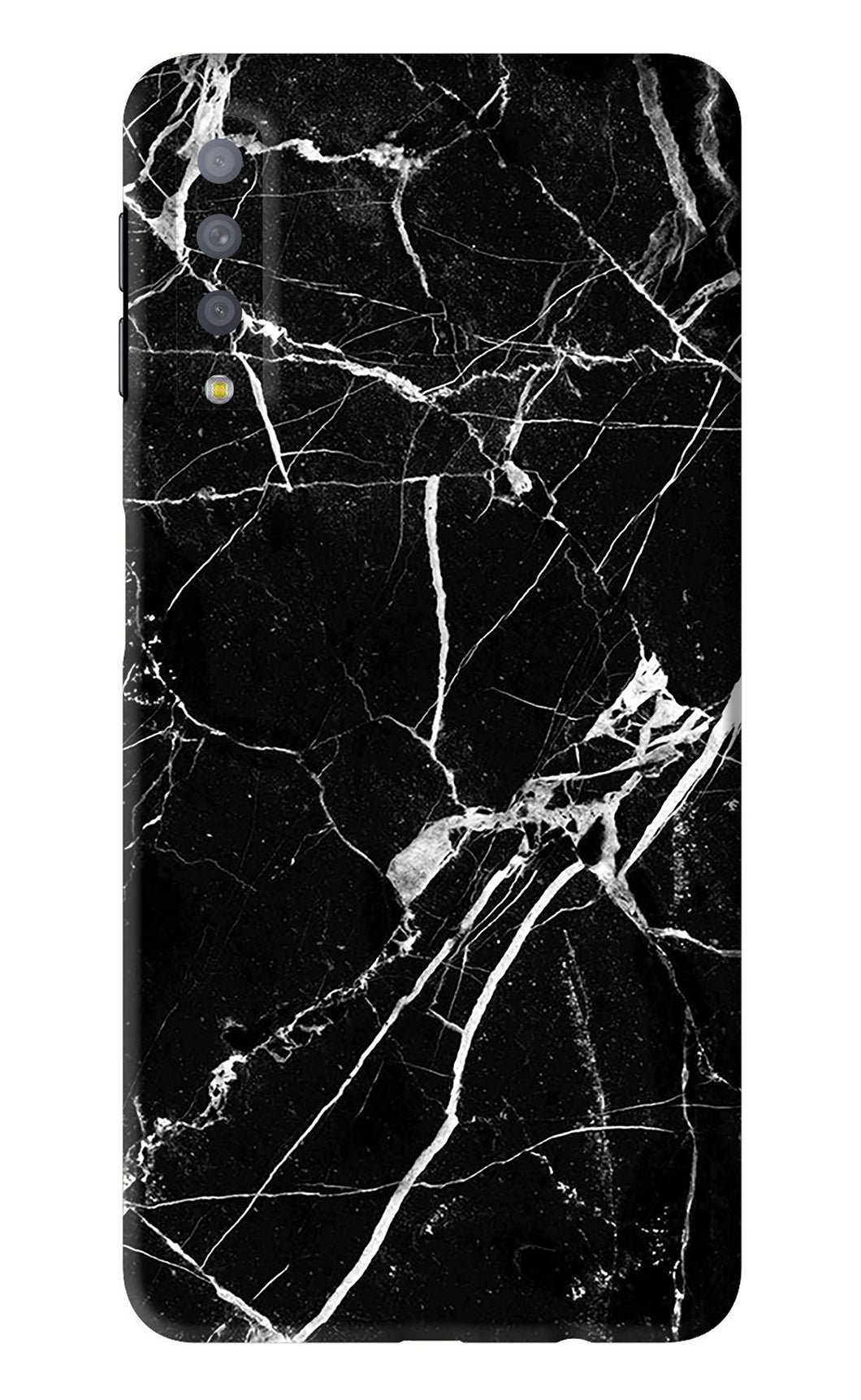 Black Marble Texture 2 Samsung Galaxy A7 2018 Back Skin Wrap